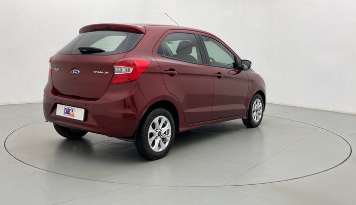 2017 Ford New Figo 1.2 TITANIUM, Petrol, Manual, 31,105 km, Right Back Diagonal (45- Degree) View