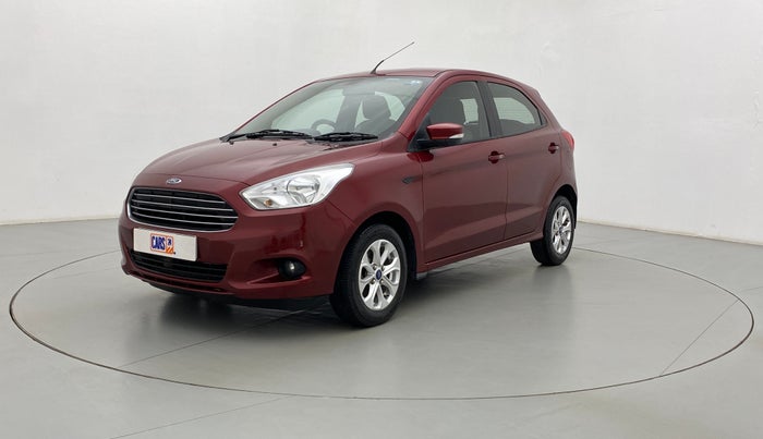 2017 Ford New Figo 1.2 TITANIUM, Petrol, Manual, 31,105 km, Left Front Diagonal (45- Degree) View