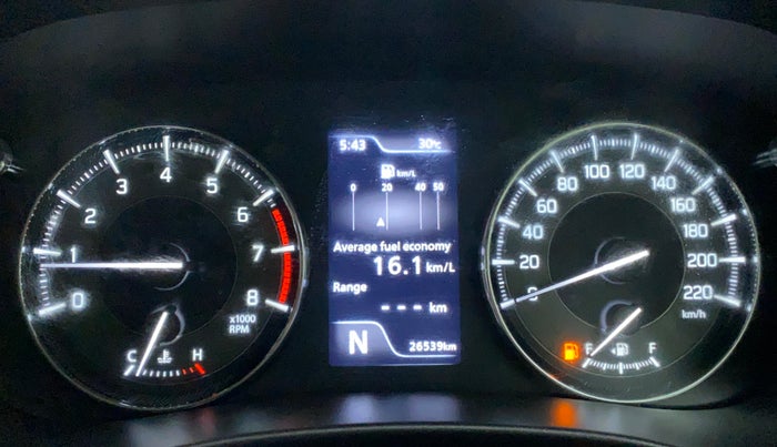 2022 Maruti Baleno ALPHA 1.2 AGS, Petrol, Automatic, 28,019 km, Odometer Image