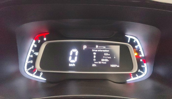 2022 KIA SONET X LINE 1.0 DCT, Petrol, Automatic, 16,227 km, Odometer Image