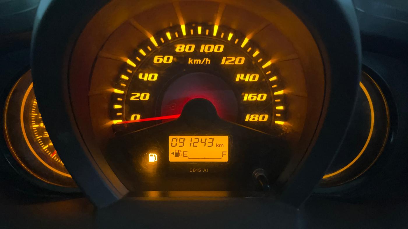 2014 Honda Amaze 1.2L I-VTEC S, Petrol, Manual, 91,353 km, Odometer Image