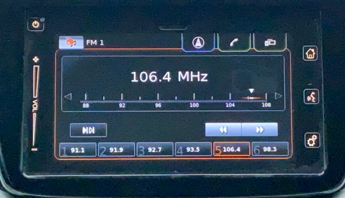 2018 Maruti Baleno ALPHA PETROL 1.2, Petrol, Manual, 84,514 km, Infotainment System