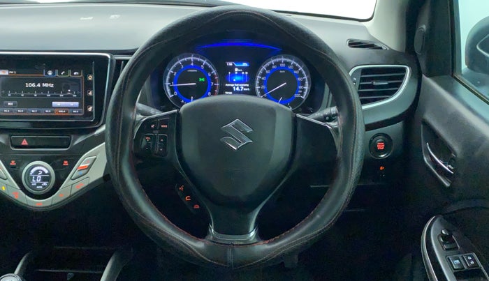 2018 Maruti Baleno ALPHA PETROL 1.2, Petrol, Manual, 84,514 km, Steering Wheel Close Up