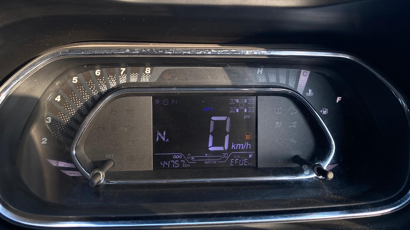 2021 Tata NEXON XZA PLUS (O) PETROL, Petrol, Automatic, 44,750 km, Odometer Image