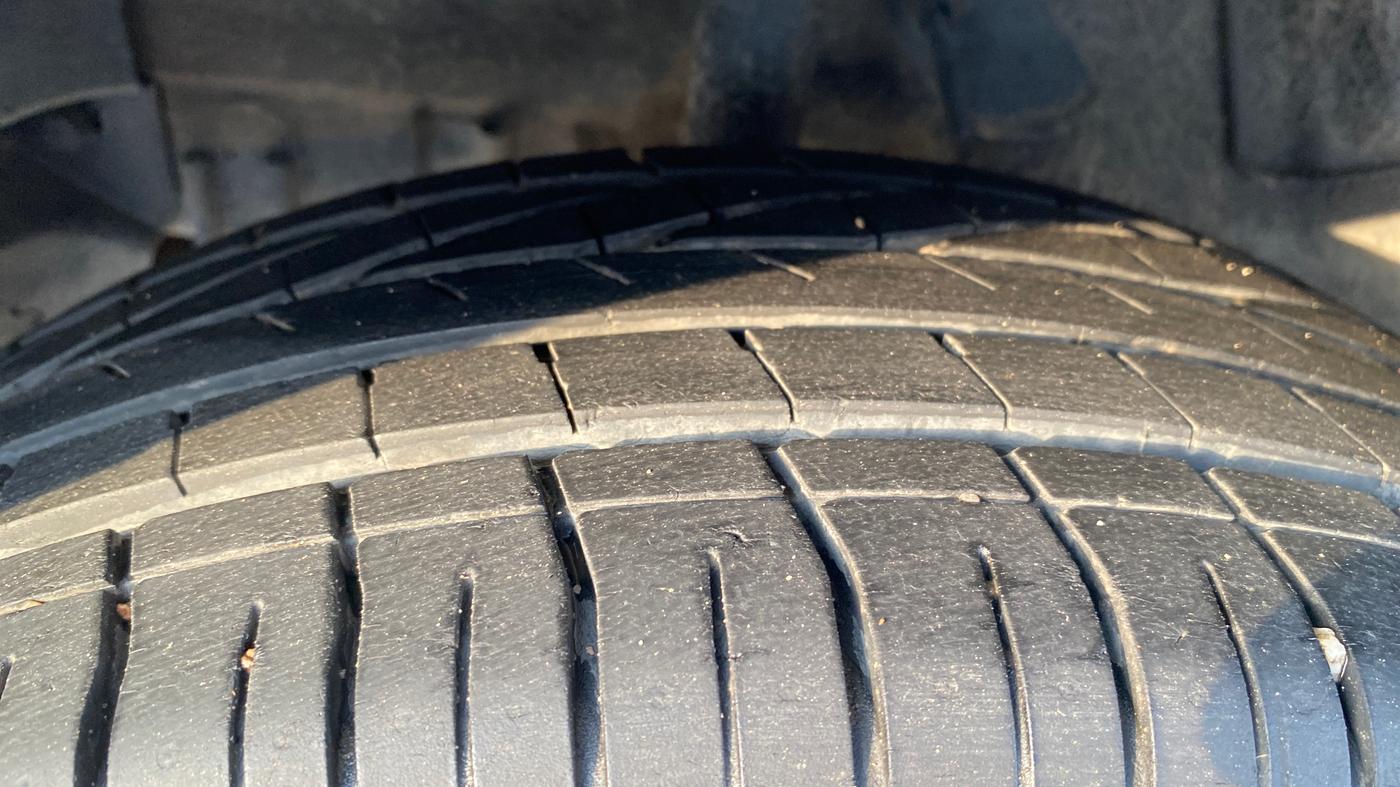 2021 Tata NEXON XZA PLUS (O) PETROL, Petrol, Automatic, 44,750 km, Right Rear Tyre Tread