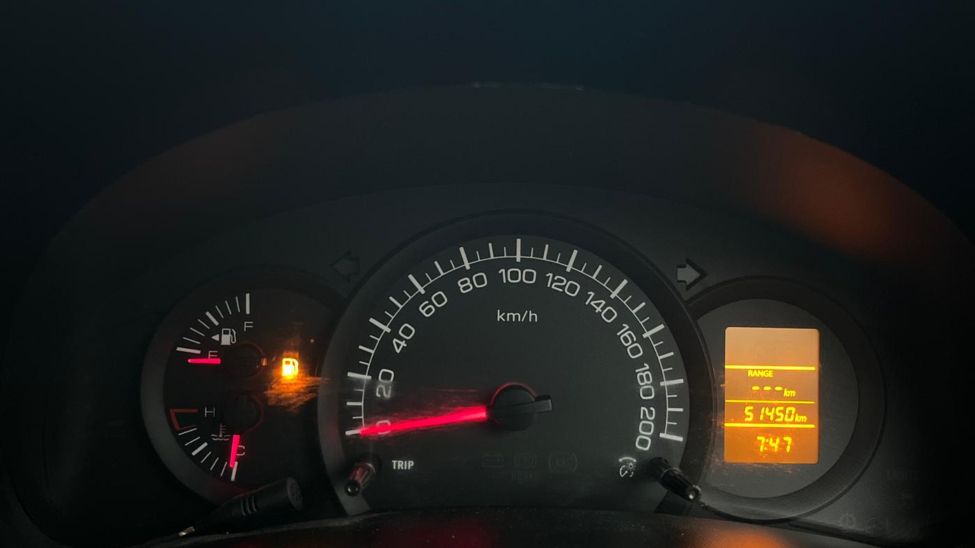 2016 Maruti Swift LXI (O), Petrol, Manual, 51,429 km, Odometer Image