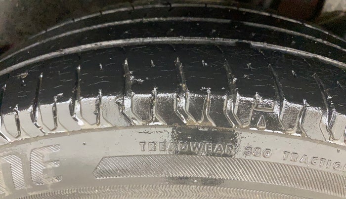 2019 Maruti Dzire VXI, Petrol, Manual, 46,531 km, Left Rear Tyre Tread