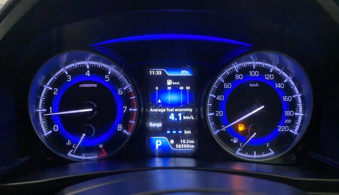 2017 Maruti Baleno ZETA CVT PETROL 1.2, Petrol, Automatic, 56,500 km, Odometer Image