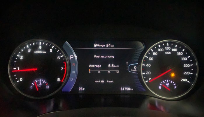 2019 KIA SELTOS GTX PLUS DCT 1.4 PETROL, Petrol, Automatic, 61,749 km, Odometer Image