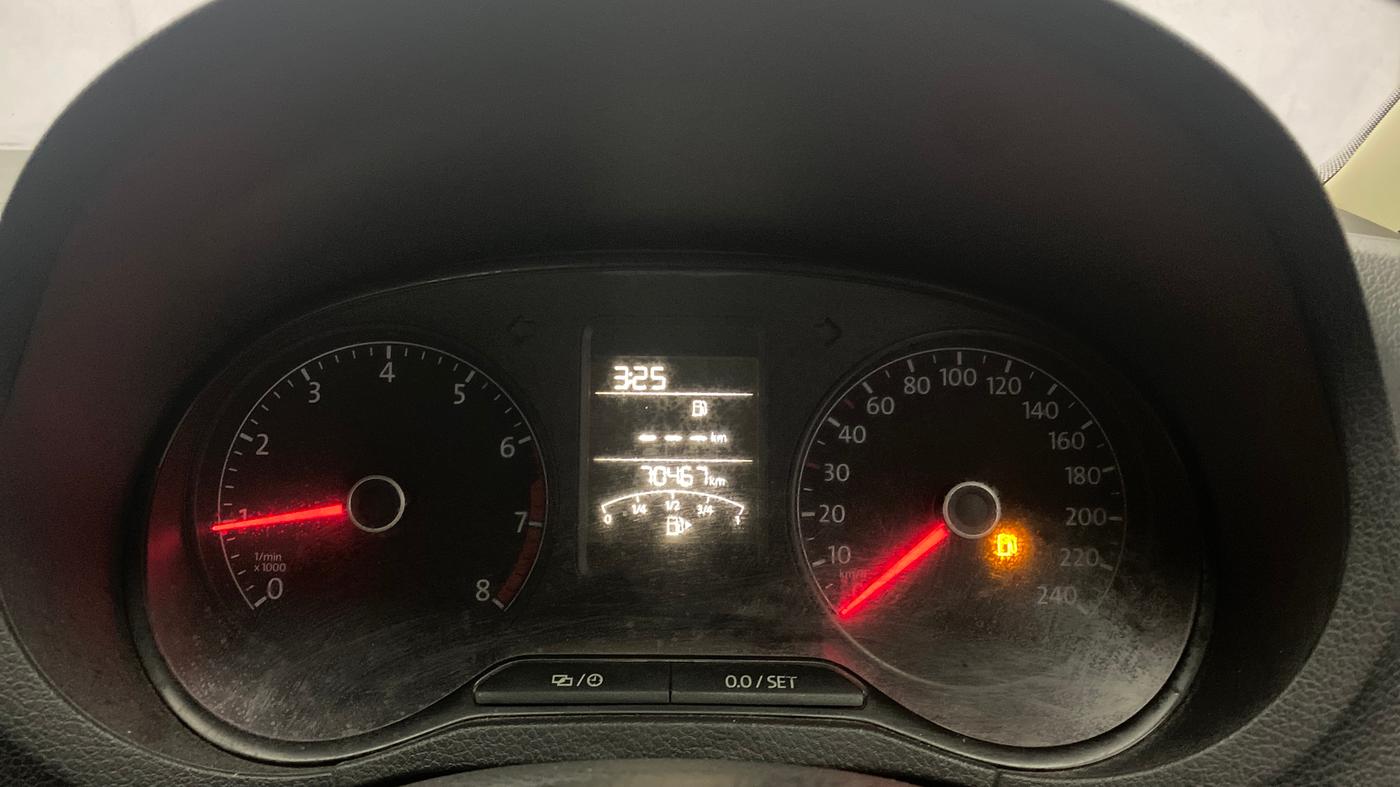 2016 Volkswagen Ameo COMFORTLINE 1.2L, Petrol, Manual, 70,467 km, Odometer Image