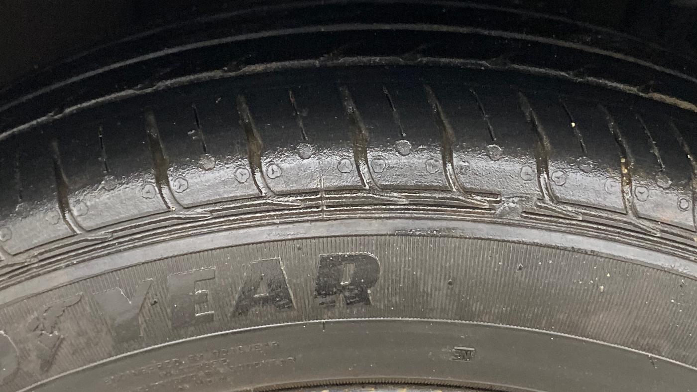 2024 Tata TIGOR XZA PLUS PETROL, Petrol, Automatic, 18,249 km, Right Rear Tyre Tread