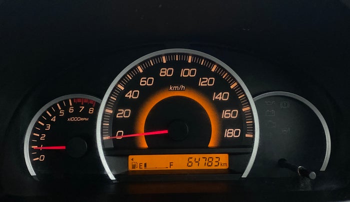 2014 Maruti Wagon R 1.0 VXI, Petrol, Manual, 64,783 km, Odometer Image