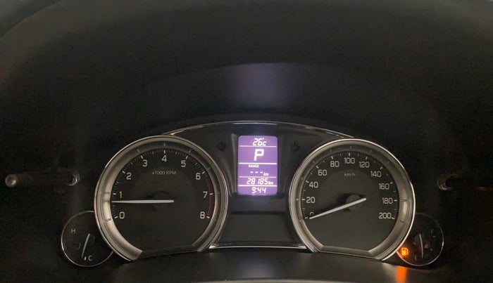 2017 Maruti Ciaz ALPHA  AT 1.4  PETROL, Petrol, Automatic, 28,176 km, Odometer Image