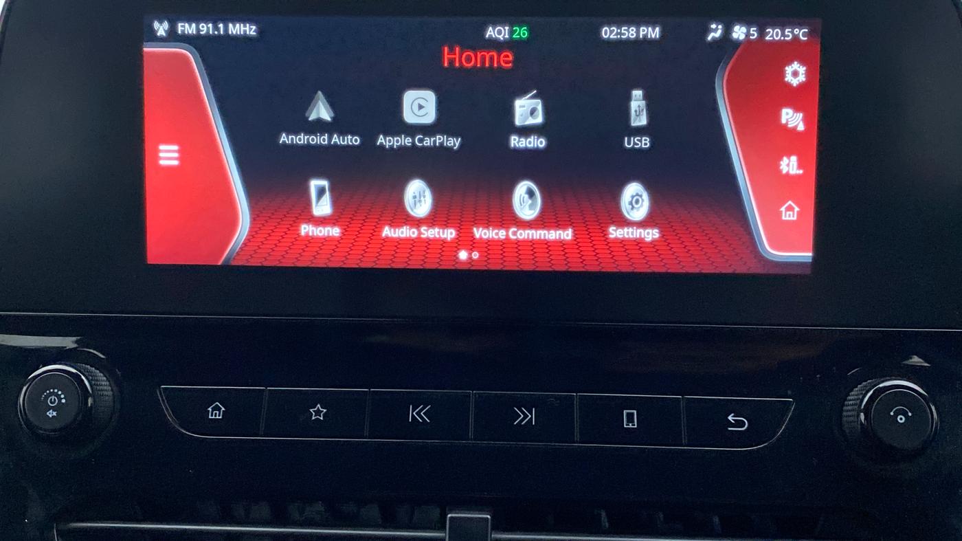 2022 Tata Safari XZ PLUS DARK EDITION, Diesel, Manual, 5,737 km, Infotainment System