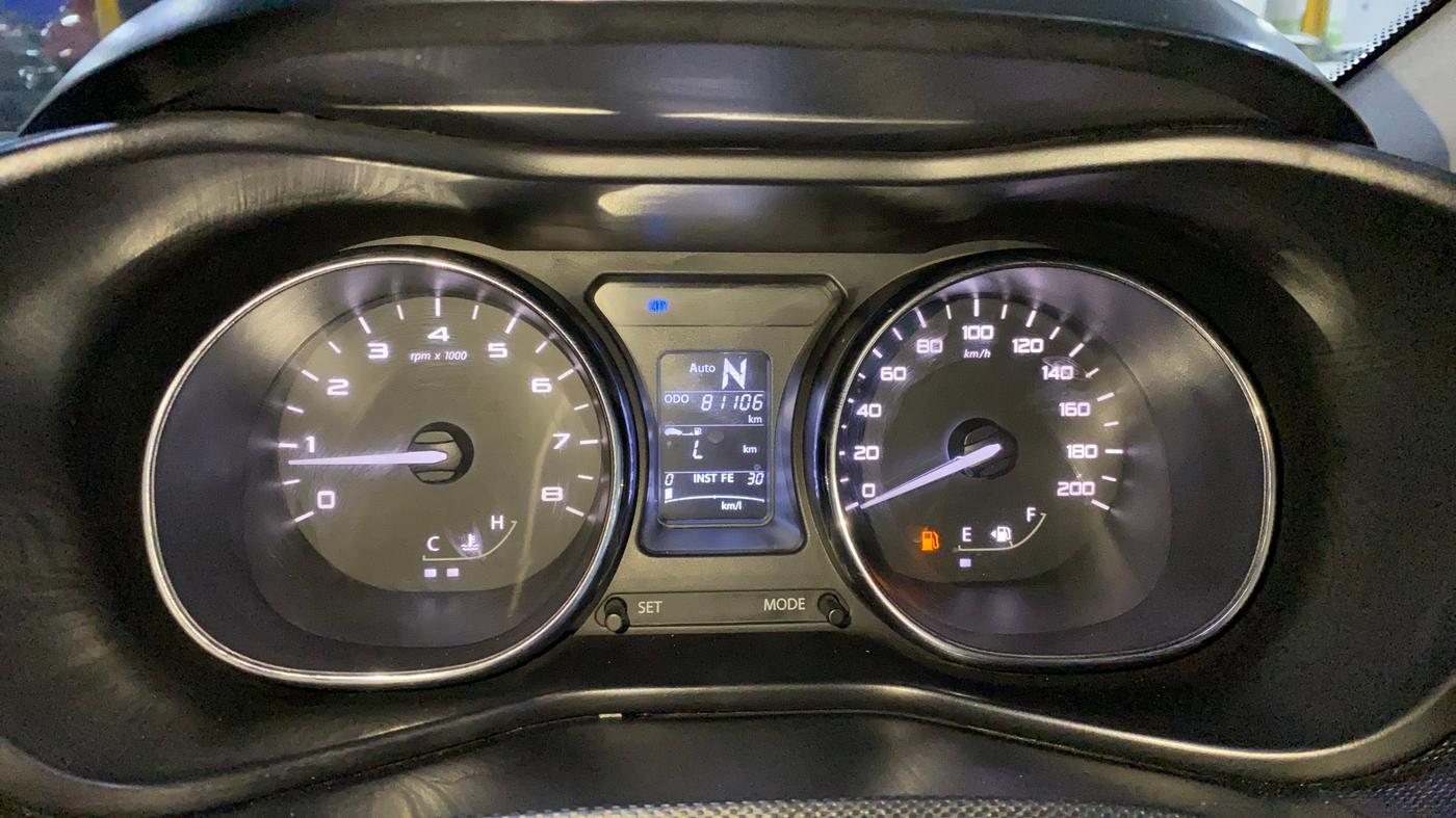 2018 Tata NEXON XZA PLUS PETROL DUAL TONE, Petrol, Automatic, 81,203 km, Odometer Image