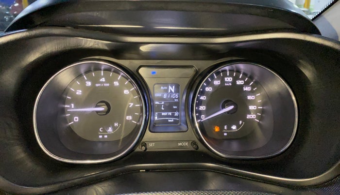 2018 Tata NEXON XZA PLUS PETROL DUAL TONE, Petrol, Automatic, 81,090 km, Odometer Image