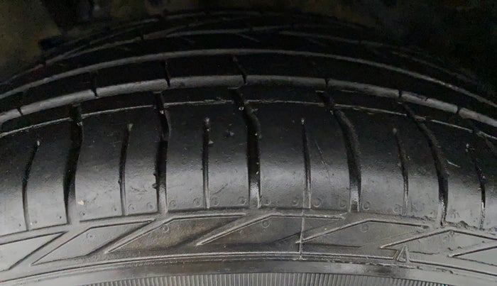 2020 Tata NEXON XZA+ (O) 1.2 RTN, Petrol, Automatic, 12,119 km, Left Rear Tyre Tread