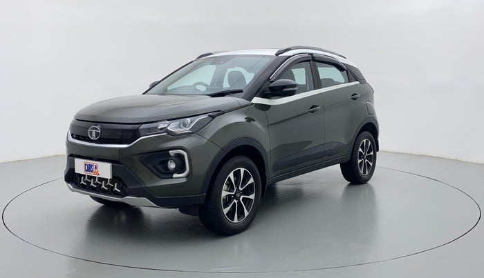2020 Tata NEXON XZA+ (O) 1.2 RTN, Petrol, Automatic, 12,119 km, Left Front Diagonal