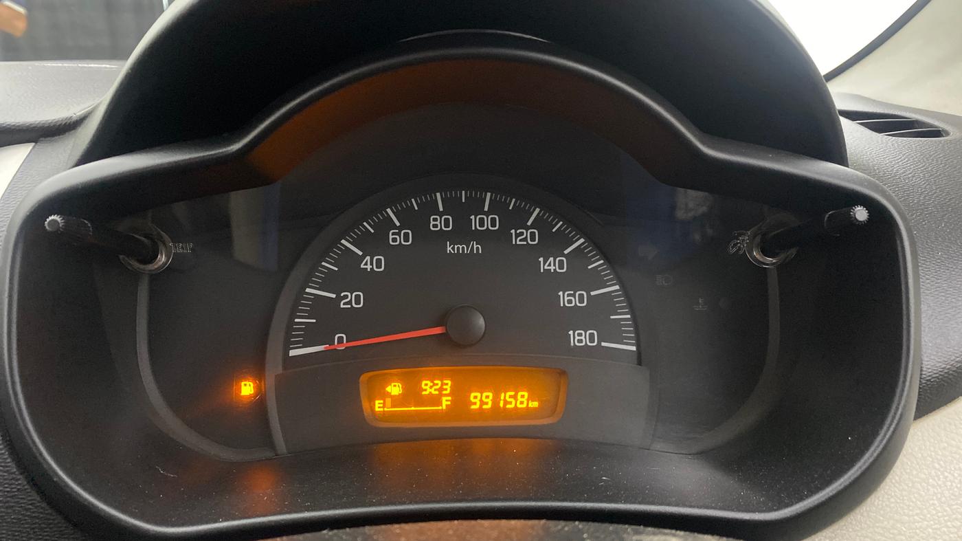 2017 Maruti Celerio VXI, CNG, Manual, 99,158 km, Odometer Image