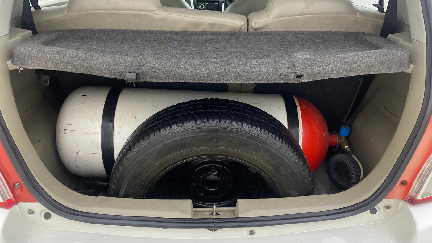 2017 Maruti Celerio VXI, CNG, Manual, 99,158 km, Boot Inside