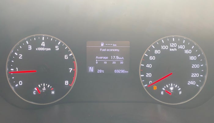2021 KIA SELTOS HTK PLUS 1.5 IMT, Petrol, Manual, 69,318 km, Odometer Image