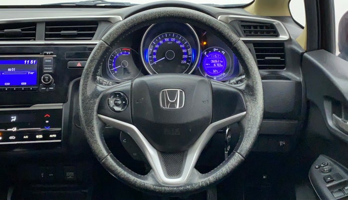2016 Honda Jazz 1.2 V MT, Petrol, Manual, Steering Wheel Close Up