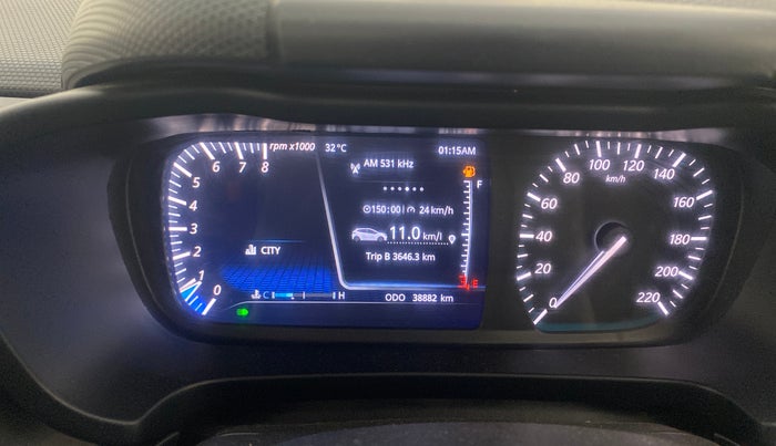 2021 Tata ALTROZ XZ PLUS I-TURBO PETROL, Petrol, Manual, 38,881 km, Odometer Image
