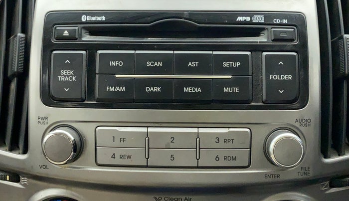 2012 Hyundai i20 SPORTZ 1.2, CNG, Manual, 52,162 km, Infotainment System