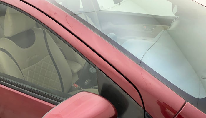 2015 Maruti Ciaz VXI+, Petrol, Manual, 17,004 km, Right A pillar - Paint is slightly faded