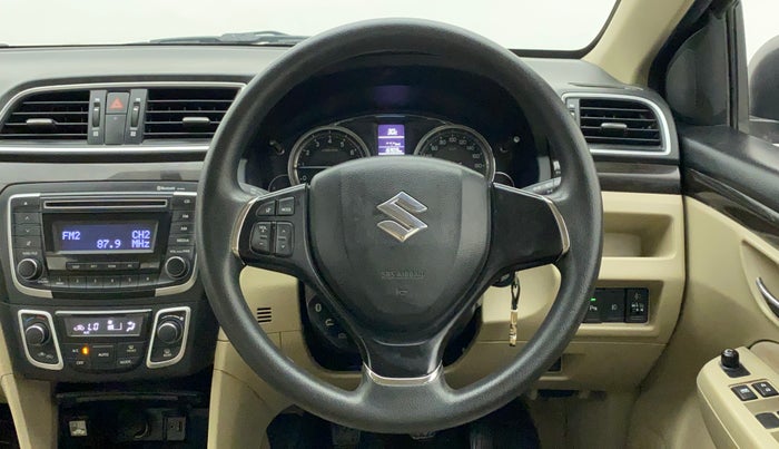 2015 Maruti Ciaz VXI+, Petrol, Manual, 17,004 km, Steering Wheel Close Up