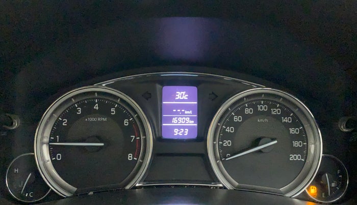 2015 Maruti Ciaz VXI+, Petrol, Manual, 17,004 km, Odometer Image