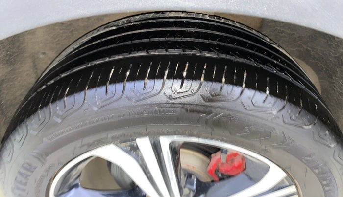 2023 MG ASTOR SAVVY 1.5 CVT S RED, Petrol, Automatic, 18,463 km, Left Rear Tyre Tread