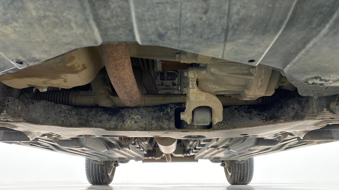 2020 Maruti Vitara Brezza ZXI+ AT SHVS DUAL TONE, Petrol, Automatic, 30,051 km, Front Underbody
