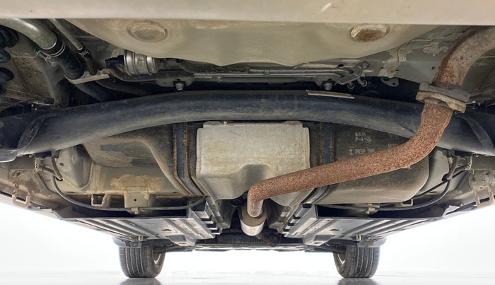 2020 Maruti Vitara Brezza ZXI+ AT SHVS DUAL TONE, Petrol, Automatic, 30,051 km, Rear Underbody
