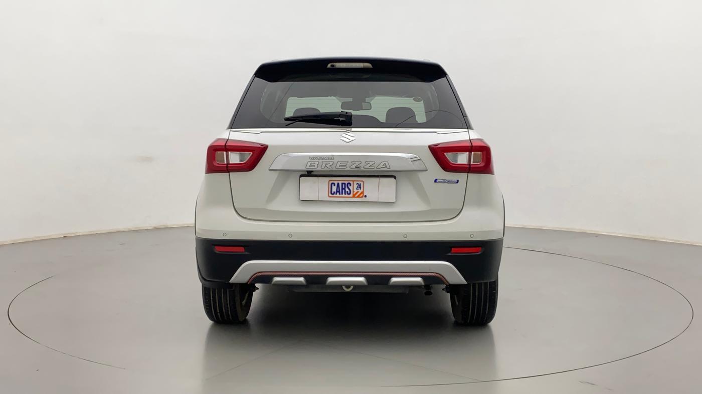 2020 Maruti Vitara Brezza ZXI+ AT SHVS DUAL TONE, Petrol, Automatic, 30,051 km, Back/Rear