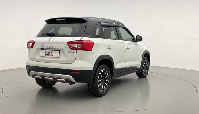 2020 Maruti Vitara Brezza ZXI+ AT SHVS DUAL TONE, Petrol, Automatic, 30,051 km, Right Back Diagonal