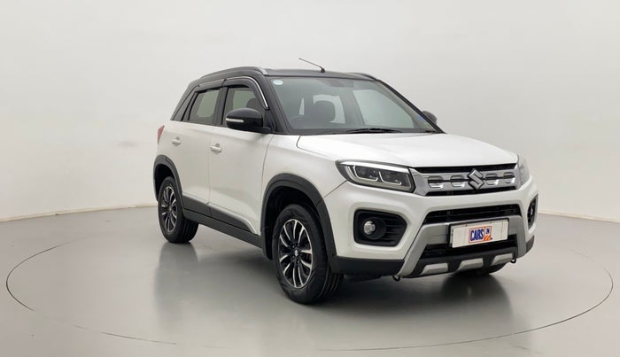 2020 Maruti Vitara Brezza ZXI+ AT SHVS DUAL TONE, Petrol, Automatic, 30,051 km, Right Front Diagonal
