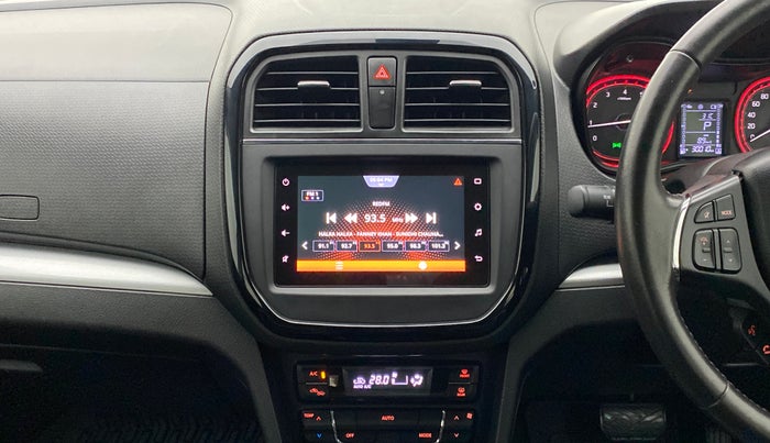 2020 Maruti Vitara Brezza ZXI+ AT SHVS DUAL TONE, Petrol, Automatic, 30,051 km, Air Conditioner