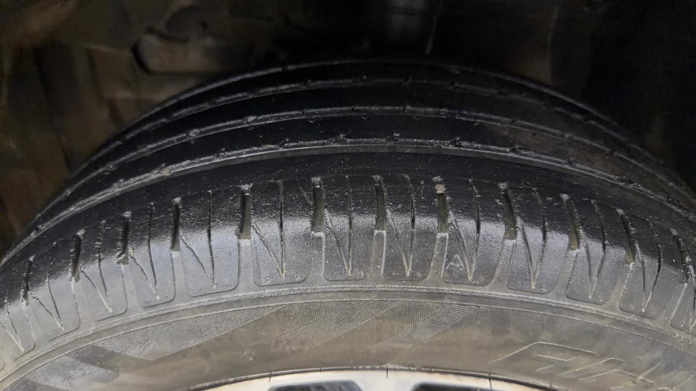 2022 Toyota URBAN CRUISER PREMIUM GRADE MT, Petrol, Manual, 73,669 km, Left Front Tyre Tread