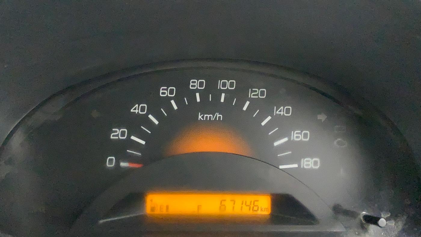 2012 Maruti Wagon R 1.0 LXI, Petrol, Manual, 67,164 km, Odometer Image