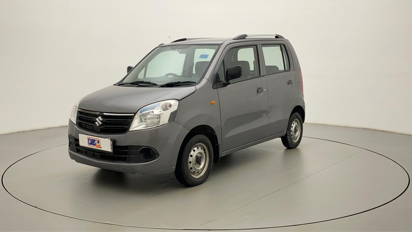 2012 Maruti Wagon R 1.0 LXI, Petrol, Manual, 67,164 km, Left Front Diagonal
