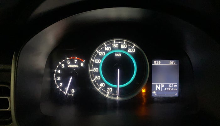 2017 Maruti IGNIS ZETA 1.2 AMT, Petrol, Automatic, 47,351 km, Odometer Image