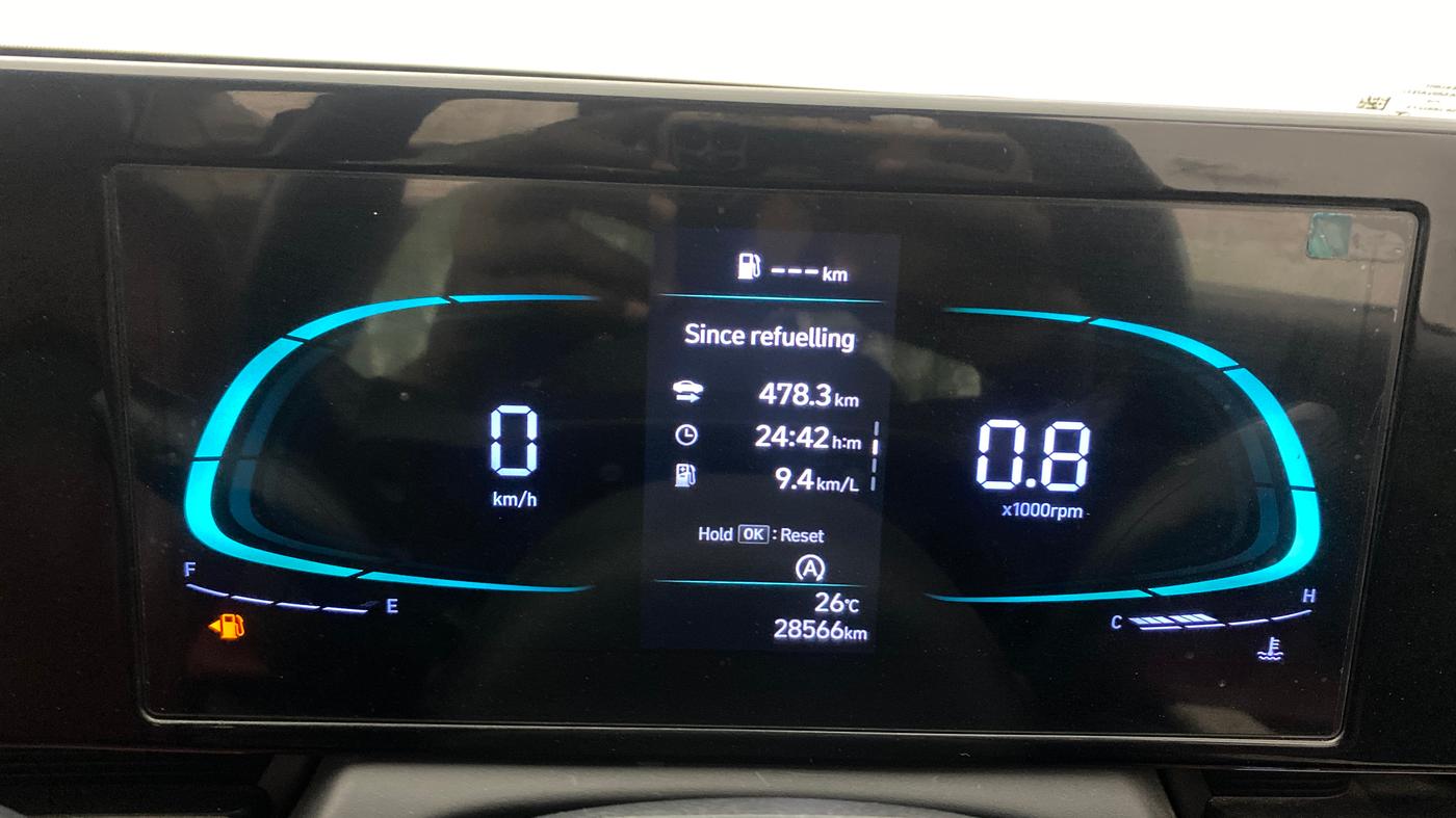2023 Hyundai Verna SX 1.5 l MPI, Petrol, Manual, 28,498 km, Odometer Image