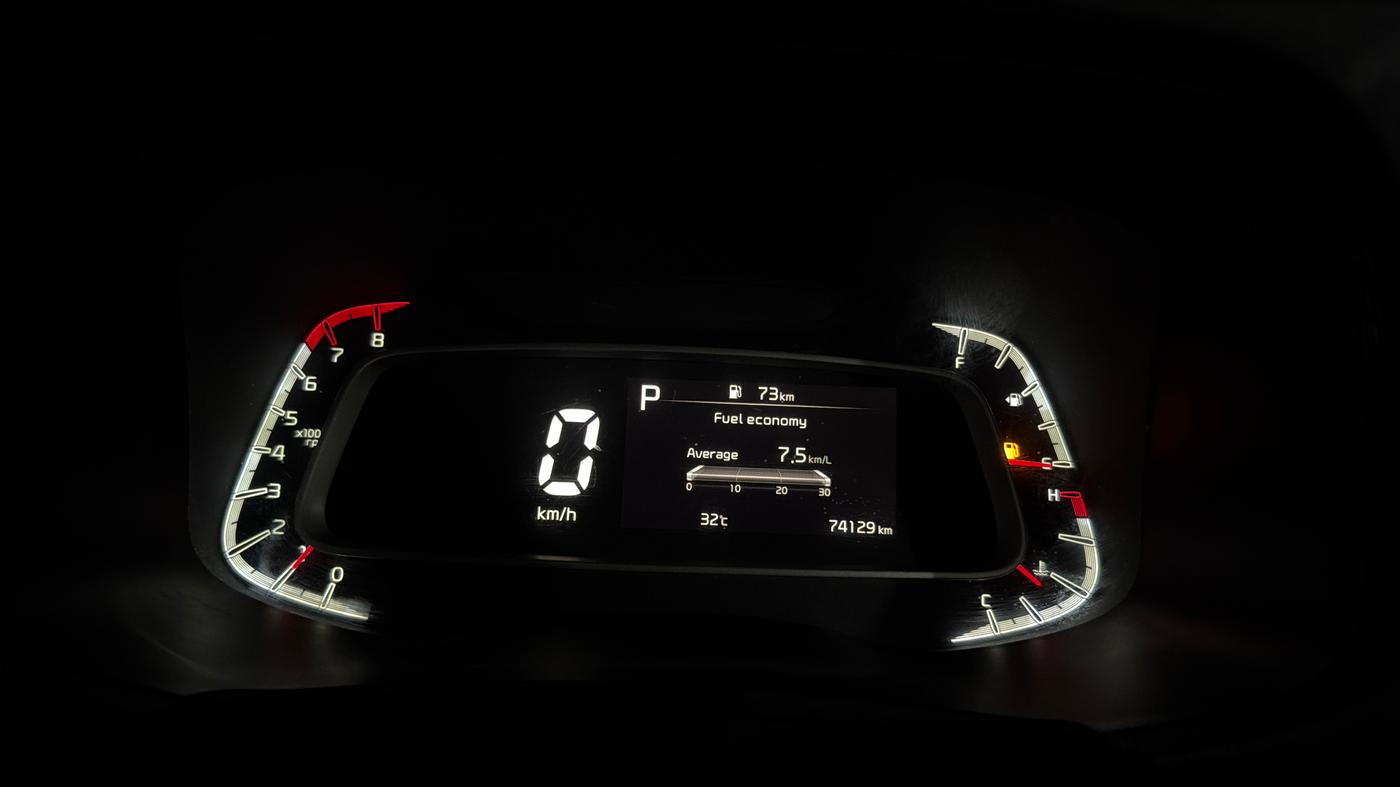 2020 KIA SONET GTX PLUS 1.0 DCT, Petrol, Automatic, 74,118 km, Odometer Image