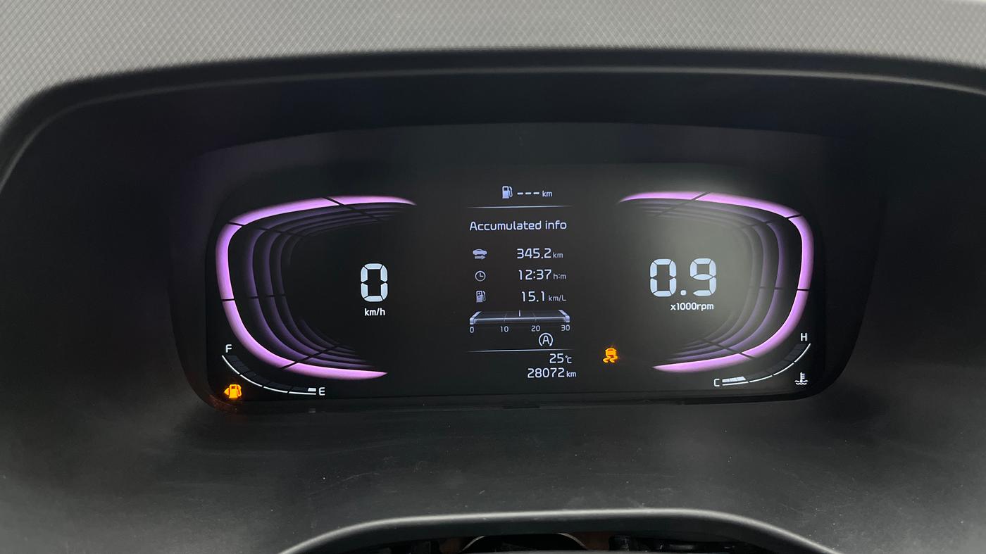 2023 KIA CARENS PRESTIGE 1.5 PETROL 7 STR, Petrol, Manual, 28,072 km, Odometer Image