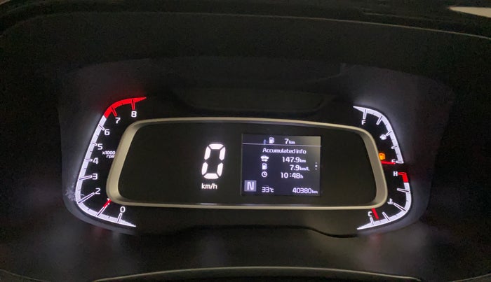 2021 KIA SONET HTX 1.0 IMT, Petrol, Manual, 40,355 km, Odometer Image