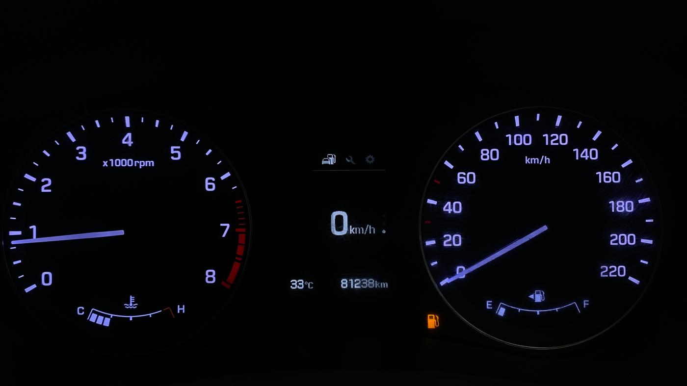 2016 Hyundai Elite i20 ASTA 1.2 (O), Petrol, Manual, 81,234 km, Odometer Image