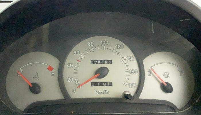 2014 Hyundai Santro Xing GLS, Petrol, Manual, 76,161 km, Odometer Image