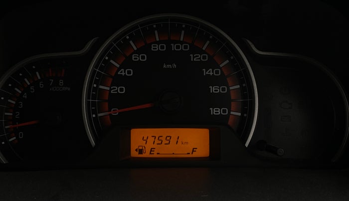 2016 Maruti Alto K10 VXI, Petrol, Manual, 47,586 km, Odometer Image