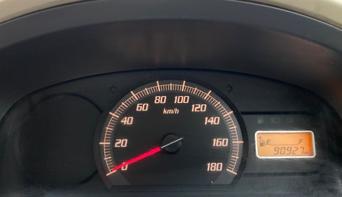 2010 Maruti Zen Estilo LXI, Petrol, Manual, 90,927 km, Odometer Image